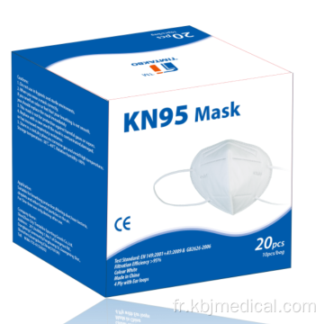 Le meilleur masque non tissé KN95 en tissu